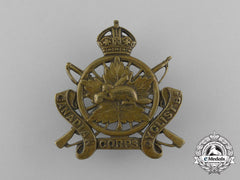 A First War Canadian Corps Cyclists General Service Badge