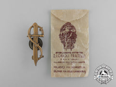 Ww2 Polish Cap Badge (2Nd Polish Corps In Italy) With Packet Of Issue