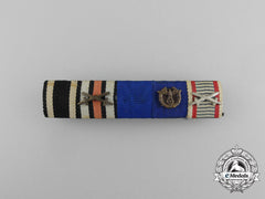 A First War German Customs Medal Ribbon Bar