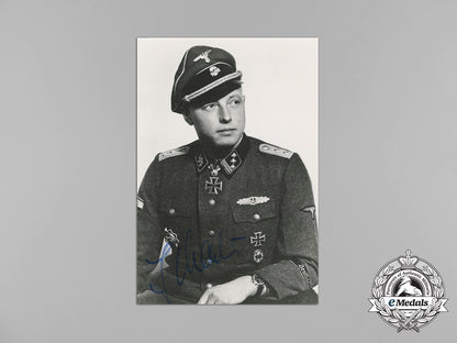 a_postwar_signed_picture_of_ss_officer_heinz_macher;_knight's_cross_with_oak_leaves_aa_7726