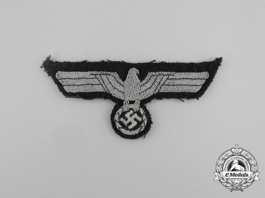 a_wehrmacht_heer(_army)_officer’s_breast_eagle;_uniform_removed_aa_7914