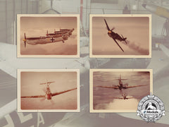 Five Post War Developed Luftwaffe Colour Prints