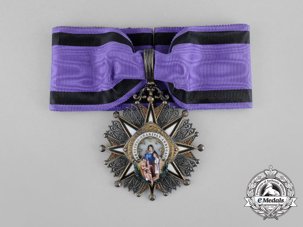 a_spanish_civil_order_of_beneficencia;2_nd_class_commander_badge_aa_9878