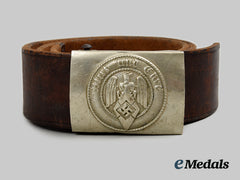 Germany, Hj. A Member’s Belt And Buckle