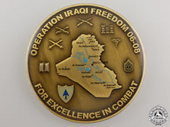 An American 26Th Infantry Operation Iraqi Freedom Excellence In Combat Medal