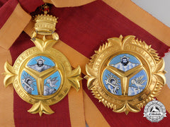 An Ethiopian Order Of The Holy Trinity; Grand Cross