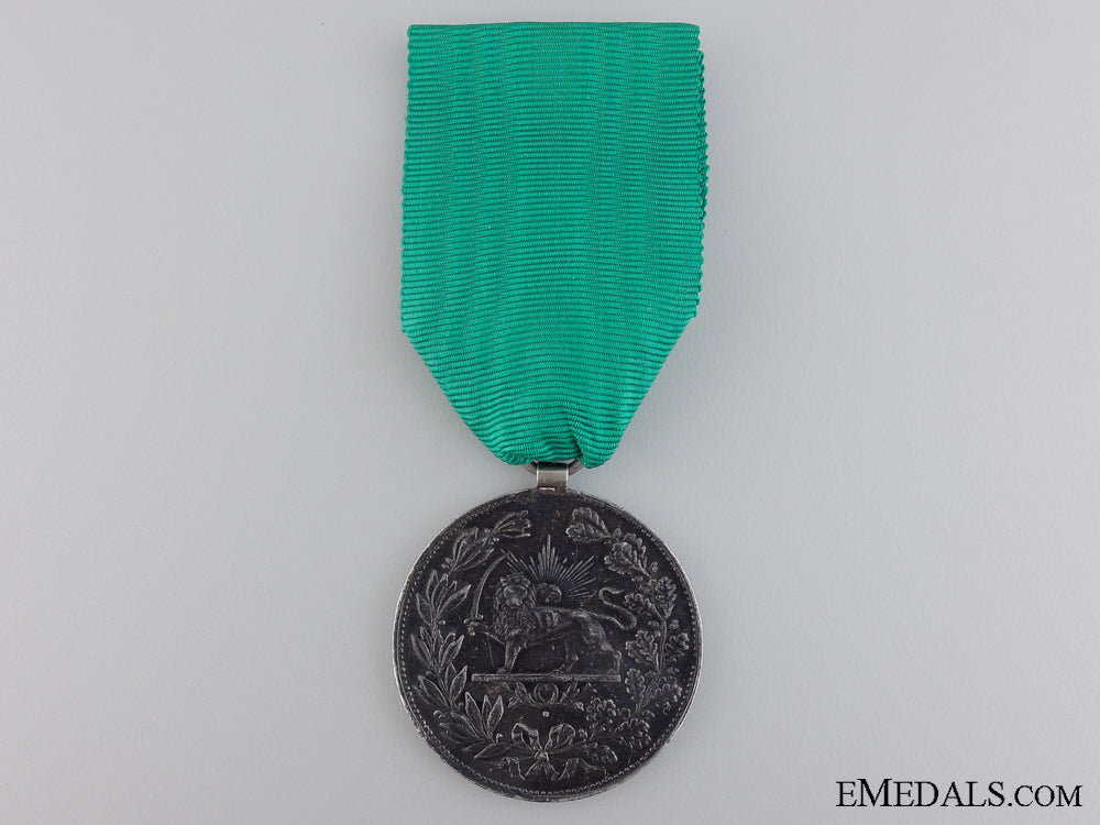 an_iranian_medal_for_bravery;2_nd_class1901(1317)_an_iranian_medal_546bc01ef3651
