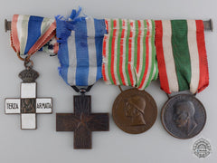 Italy, Kingdom. A 3Rd Army Medal Bar, C.1918