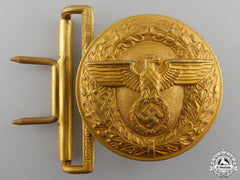 An Nsdap Leaders Belt Buckle