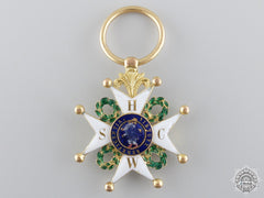 Westphalia, Kingdom. An Order Of St. Phillip Of The Lion Of Limburg In Gold, Knight’s Cross, C.1840