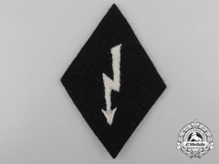 An Ss-Sleeve Diamond Insignia For Em/Nco’s; Radio Operator (Funker)