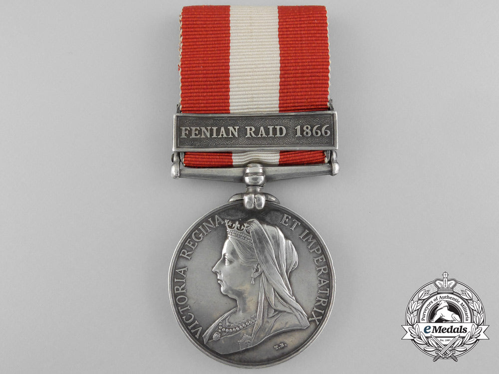 A Canada General Service Medal 1866-70 To The Elora Rifle Company – EMedals