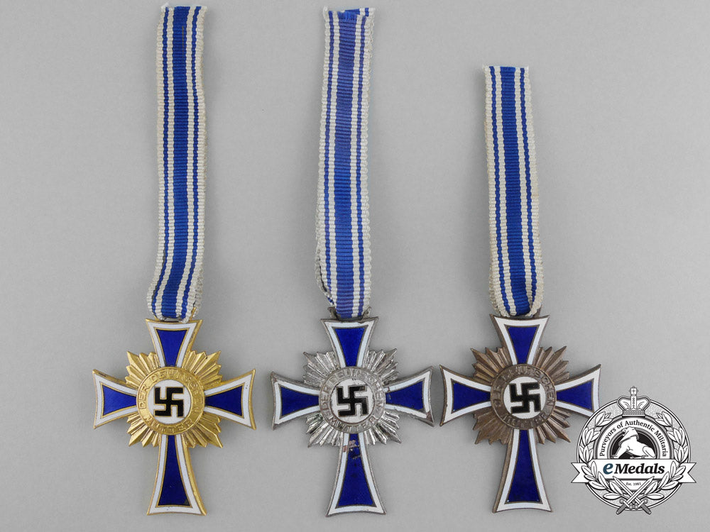 three_german_mother's_crosses;_gold,_silver&_bronze_b_5547