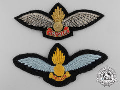 Two Air Observation Post Pilot's Wings