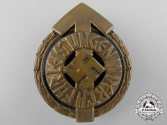 An Hj Golden Leaders Sports Badge By Gustav Brehmer