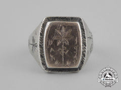 A Theatre-Made Dak (German Africa Corps) Silver Ring