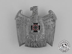 A Nskov (National Socialist War Victim’s Care) Cap Badge By Deschler & Sohn