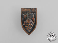 A Third Reich Period Kdf (Strength Through Joy) Saarpfalz Festival Badge