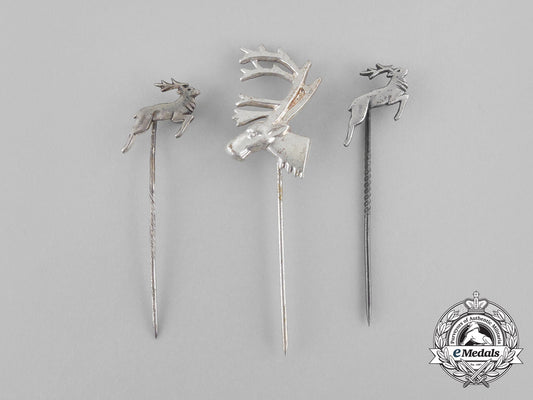 three_second_war_german_hunter’s_association_stick_pins_bb_1833