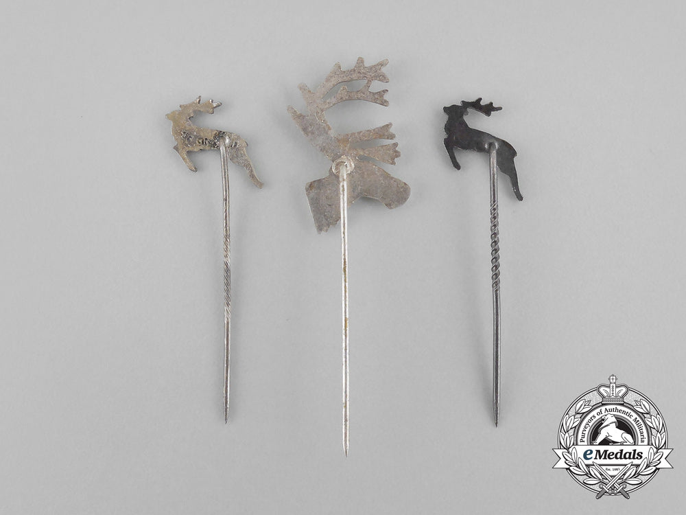 three_second_war_german_hunter’s_association_stick_pins_bb_1836