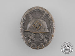 A German Silver Grade Wound Badge By B.h. Mayer Of Pforzheim