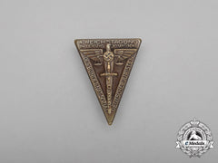 A 1933 Regional Festival Of The National Socialist League Of German Jurists Badge