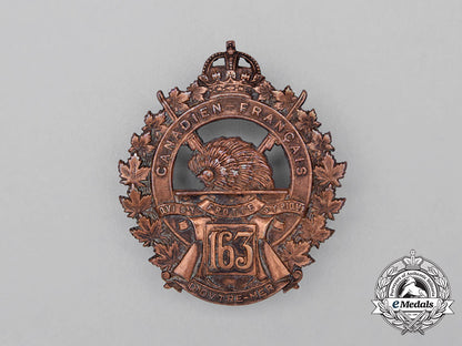 a_first_war163_rd_infantry_battalion"_canadiens_francais"_cap_badge_bb_4284