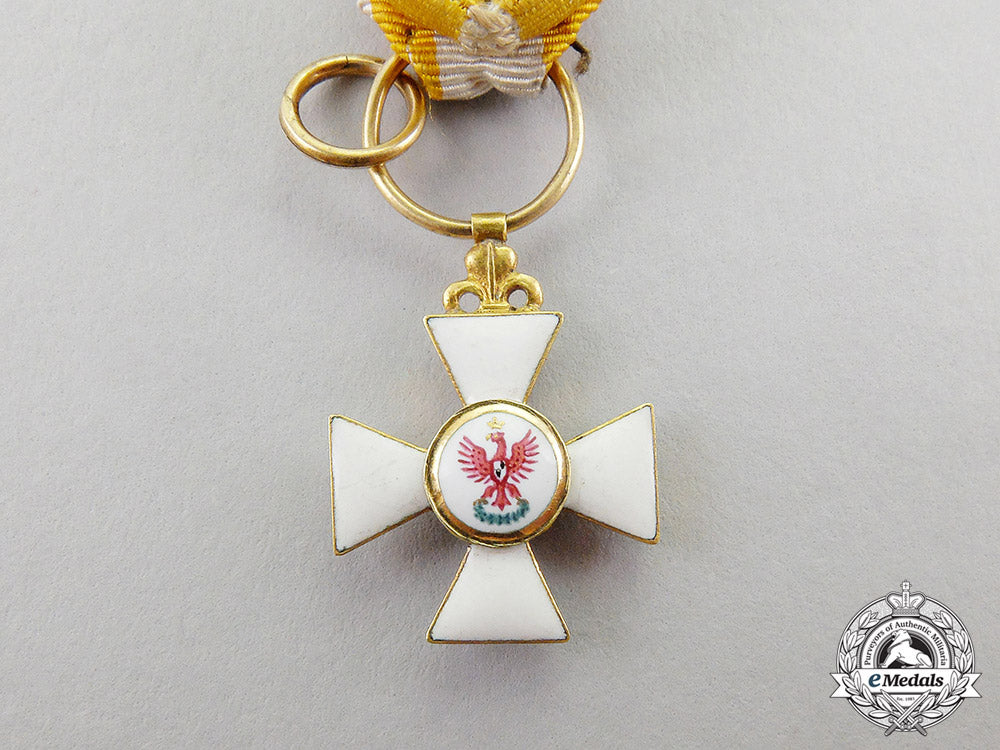 prussia._an_outstanding&_early_miniature_red_eagle_order_officer’s_cross,_c.1800_c17-003