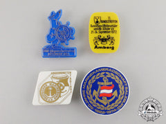 Germany. Four Post War Veteran’s Organization Badges