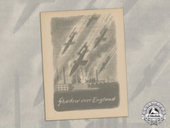 A V1 Rocket "Shadow Over England" Propaganda Campaign Leaflet 1944