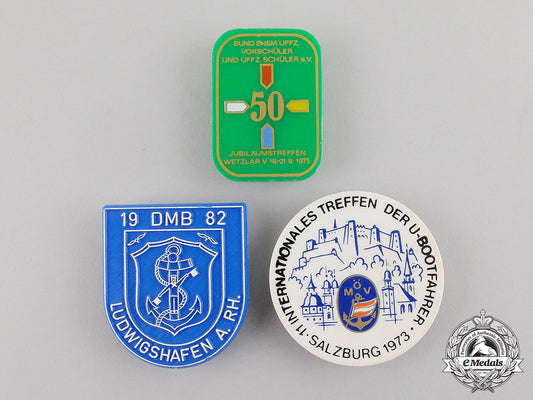 austria/_germany._three_post_war_veteran’s_organzation_badges_c17-3181