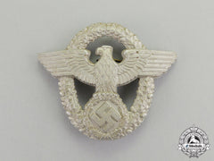 A Mint And Unissued Second War German Police Cap Eagle