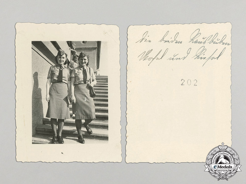 germany._two_wartime_photos_of_female_army_signals_auxiliaries_c17-8956