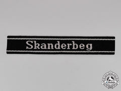 Germany. A Waffen-Ss Skanderbeg Cuff-Title