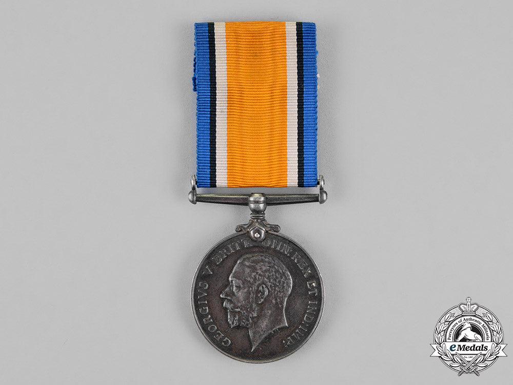 Canada. A First War British War Medal, To Gunner Henery Addison Willia ...