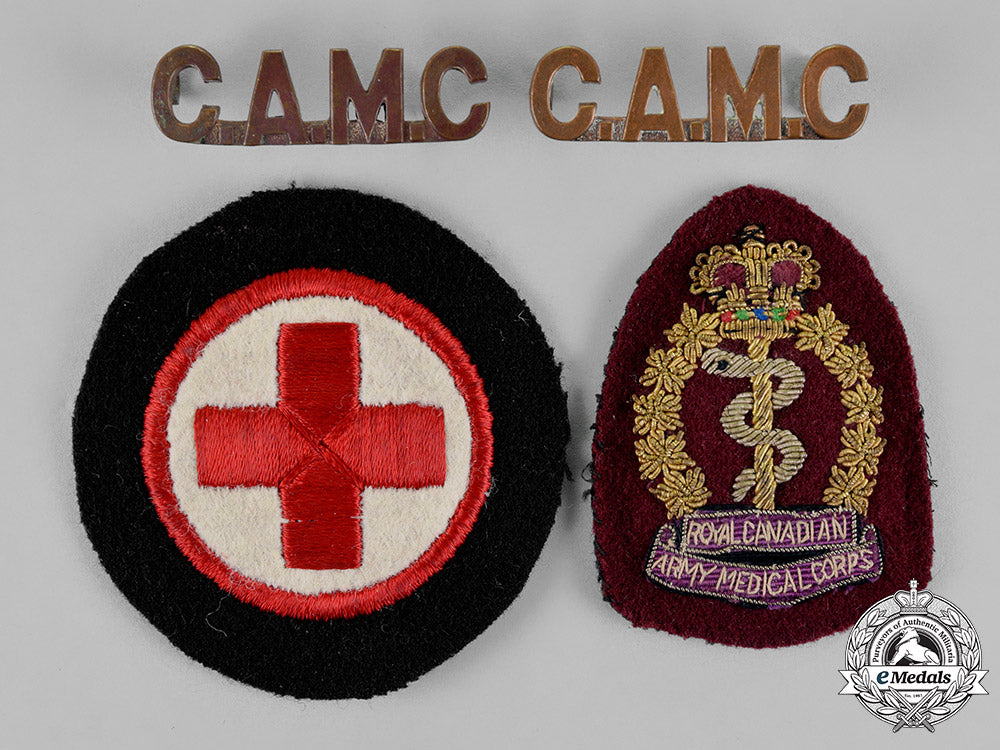 canada._three_royal_canadian_army_medical_corps_insignia_c18-019768