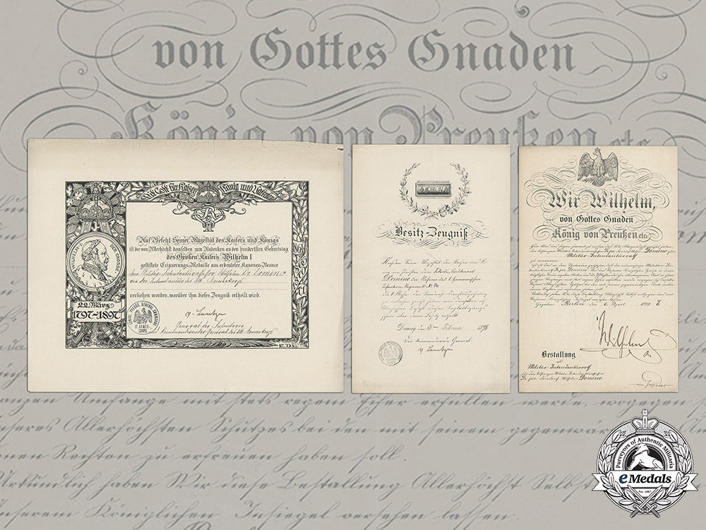 germany,_imperial._award_documents_to_military_commissariat_dr._domino,_wilhelm_ii_signature_c18-021216