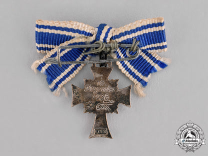 germany._a_silver_grade_mother’s_cross;_miniature_on_a_ladies_ribbon_c18-022964