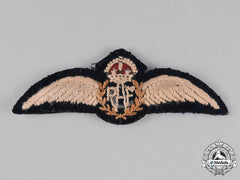 Canada. A Royal Canadian Air Force (Rcaf) Pilot Wing With "C" Added