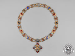 Romania, Kingdom. A Rare Collar Of The Order Of Carol I