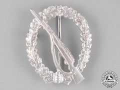 Germany. An Infantry Assault Badge, In Silver, Alternative 1957 Version