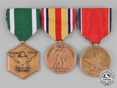 United States. Three Navy And Marine Corps Medals