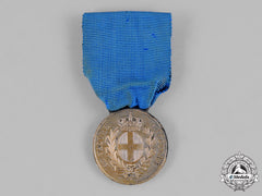 Italy, Kingdom. A Medal For Military Valour, For French Troops In The War Against Austria 1859