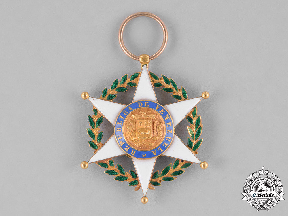 venezuela,_republic._an_order_of_merit_in_gold,_officer's_badge,_c.1865_c18-030459_1_1