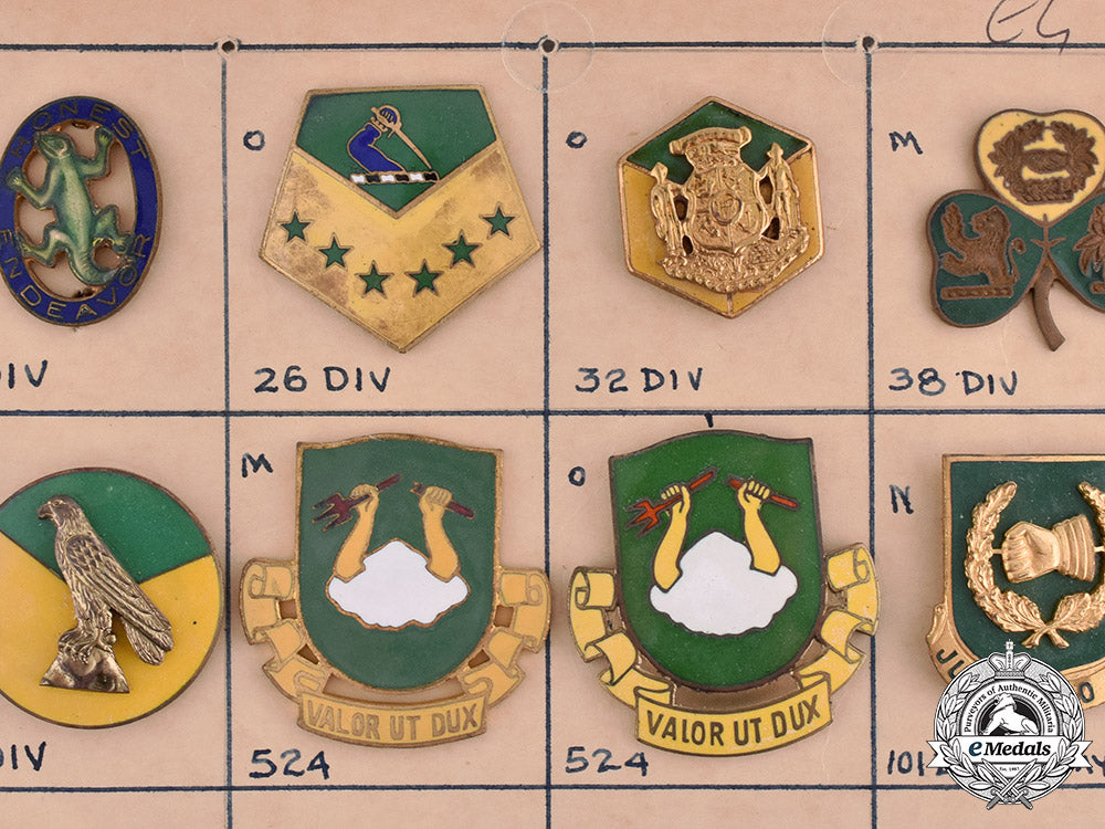 united_states._nineteen_military_police_division_and_battalion_insignia_badges_c18-034828