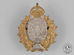 Canada. A Three Rivers Regiment (Tank) Cap Badge, C.1940