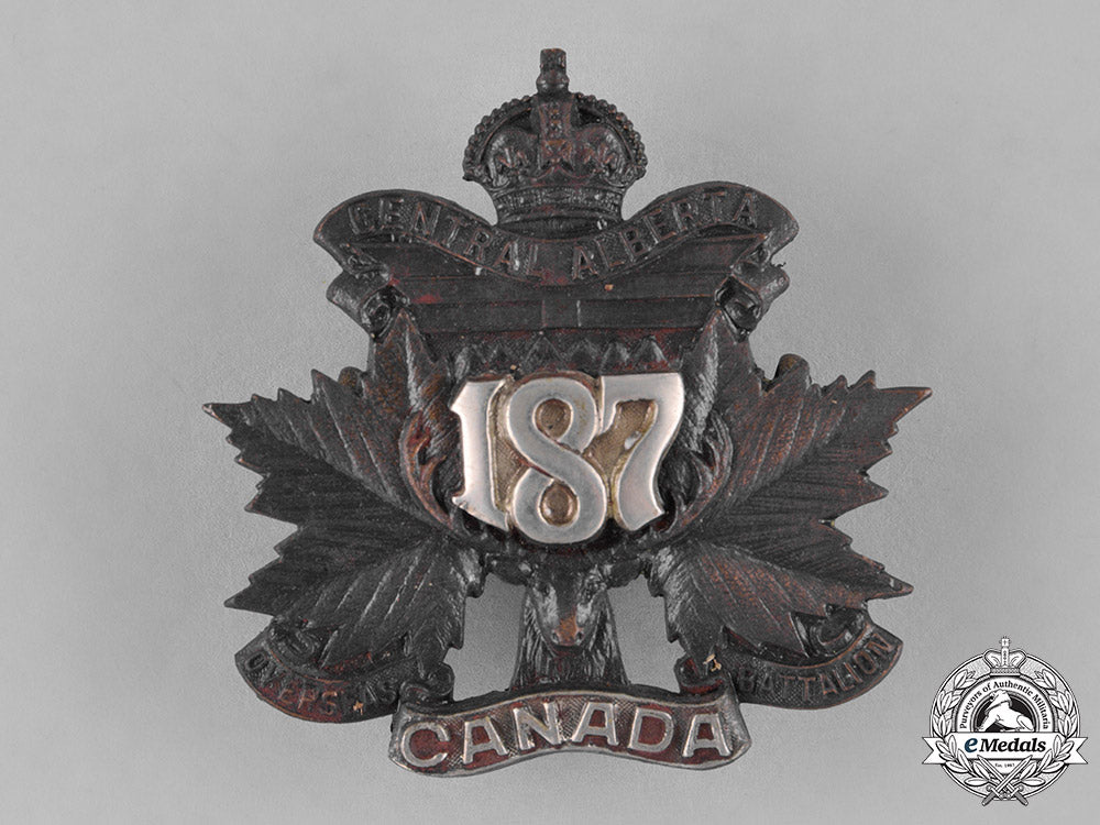 Canada. An 187Th Infantry Battalion 
