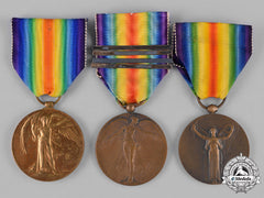 Belgium, France, Great Britain. Three First War Victory Medals