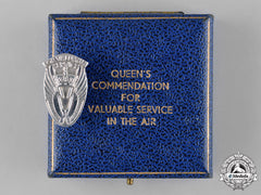 United Kingdom. A Queen’s Commendation For Valuable Service In The Air Civilian Badge