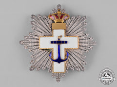 Spain, Kingdom. An Order Of Naval Merit, Grand Cross Star, By J.medina, C.1910